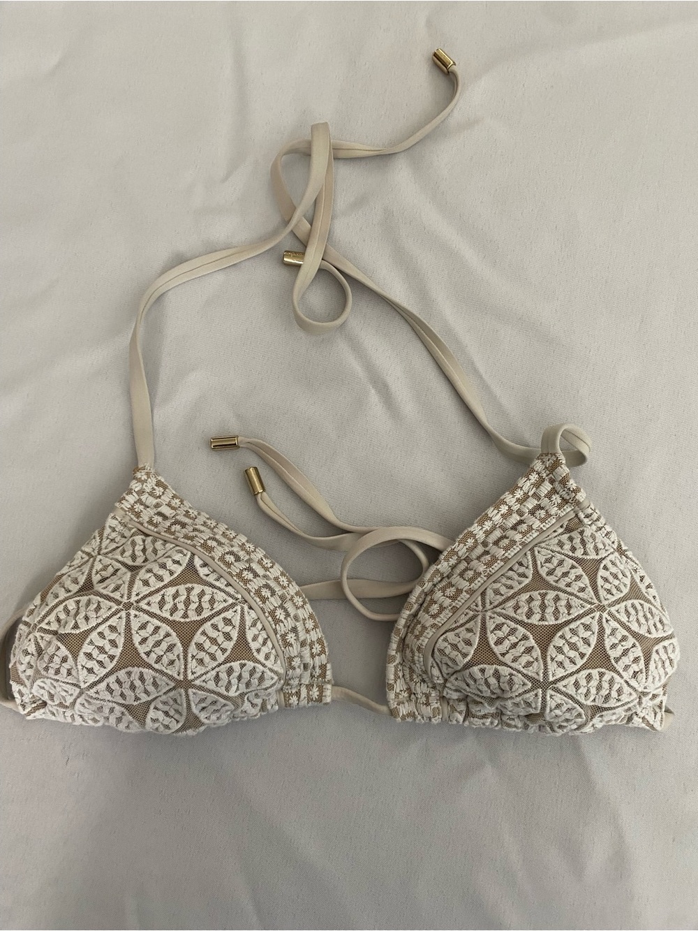 Laundry Shelli Segal Women’s Bikini Top Swimsuit XS Swim Pool Summer Triangle